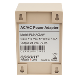 PL-24AC-3AW - Epcom Powerline Fuente para Exterior / 24 VCA / 3 A PL-24AC-3AW
