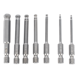 PST-C01-004 - Precision Juego de Puntas Hexagonales / 7 Medidas Métricas / 2 a 8 mm PST-C01-004