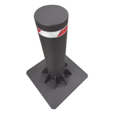 XB-220-FHS - Bolardo Fijo de Alta Seguridad / 220 mm Diámetro / 750 mm Altura / 12 mm Espesor Pared / Acero al Carbón / 2.46 ft Altura / 0.72 ft Diámetro