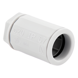 DX-43-220 - Gewiss Conector de Tubería Rígida a Caja / PVC Auto-extinguible / 20 mm DX-43-220