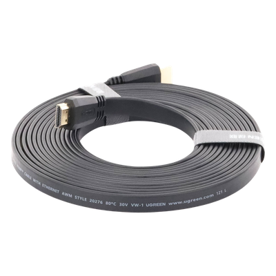 50821 - Ugreen Cable HDMI 2.0 Plano de 5 Metros (16.40 Pies) / 4K@60Hz / HDR 50821