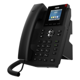 X3SPPRO - Teléfono IP / 4 Líneas SIP / Pantalla LCD 2.4" Color / PoE / Audio HD / Conferencia 6 Participantes