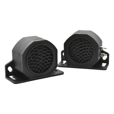 X70B - Alarma de Reversa Vehicular / 105±3 dB / 12-80 Vcc / IP67 / 70 mm / Soporte Universal