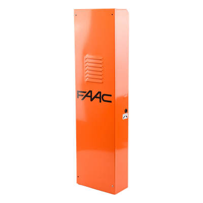 1049062 - Barrera Vehicular Hidraulica FAAC 615 / Ideal Para Accesos de Medio Flujo / Soporta Brazos de Hasta 4.8 Metros