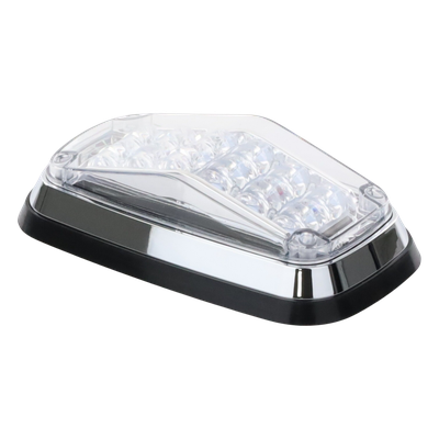 XT1885RW - Luz de Advertencia LED / 8 x 4 in / 12 LEDs / 11 Patrones de Destello / IP67 / 12-30 VDC / SAE J595 J845
