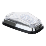 XT1885RW - Luz de Advertencia LED / 8 x 4 in / 12 LEDs / 11 Patrones de Destello / IP67 / 12-30 VDC / SAE J595 J845