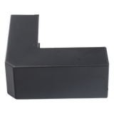 TMK-1720-EE-N - Esquinero Exterior / PVC Autoxtinguible / Negro / Para Canaleta TMK-1720-N-CC