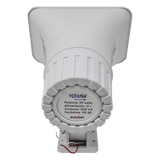 YAS-SIR - Sirena de Alertamiento Sísmico / Emisión Oficial 150 s / Alcance 25 m (82 ft) / Potencia 30 W / Compatible Módulos YASWIFI y YASMOD / Alimentación 12-14 VDC