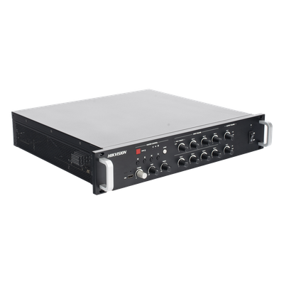 DS-QAZ1A500G1-VB2 - Hikvision Amplificador de Red / 2 Zonas 250W / Salida 100V/70V DS-QAZ1A500G1-VB2