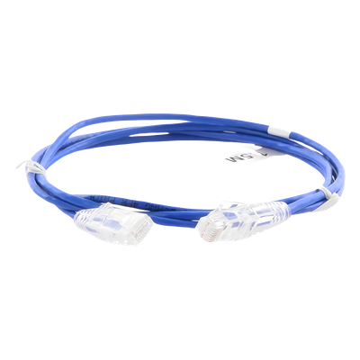 LP-UT6-150-BU28 - Linkedpro By Epcom Cable de Parcheo Slim UTP Cat6 / 28 AWG / 1.5 m (4.92 ft) LP-UT6-150-BU28