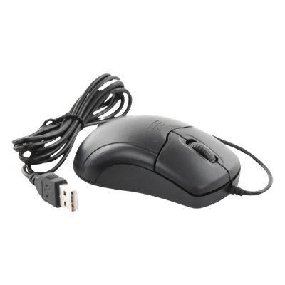 102600256 - Mouse Original USB para DVR / NVR / Compatible con Todas las Marcas del Mercado / HANWHA / HIKVISION / epcom / IDIS / HiLook