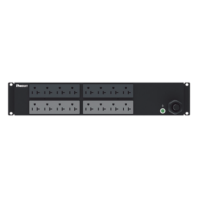 P16B41M - PDU Básico para Rack / 16 Salidas NEMA 5-20R / Entrada NEMA L5-30P / 30 A / 120 Vca / Horizontal 2U / Cable 3 m (9.8 ft)