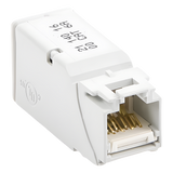 Z6A-PB - Conector UTP / Cat6A / Terminación T568A/B / Conductor 22-26 AWG / Diseño Compacto Apilable / 1.48mm Máx. Sobre Aislamiento