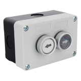 XBS-SW-22 - Botonera doble / IP40 / NO / 24VDC / 106 x 72 x 58 mm / 4.2 x 2.8 x 2.3 in