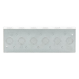 HUB-960 - Raco Caja Multigang de Acero / 6 Posiciones / Profundidad 2.5 in HUB-960