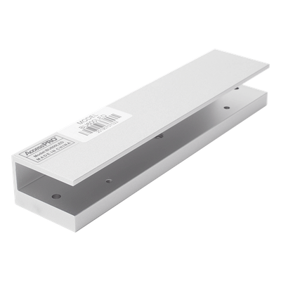 BU600LED - Accesspro Montaje para puerta de vidrio / 180x40x28 mm / Vidrio 8-15 mm BU600LED