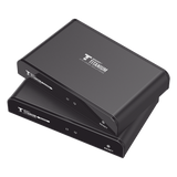 TT-383-PRO-4.0 - Kit Extensor HDMI para distancias de 120 metros / Resolución 1080P a 60Hz / Cat 6 / Soporta conexión Uno a Uno y Uno a Muchos / Soporta hasta 253 Rx / Salida Loop / Baja Latencia / Uso 24/7 / Soporta HDbitT / Compatible con Switch Gigabit