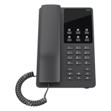 GHP621 - GHP621, Teléfono Hotelero IP Negro, 2 cuentas SIP 2 líneas, GDMS, soporta PoE