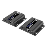 TT-483 - Extensor HDMI sobre IP / 4K@60Hz / 120 m (393.7 ft) / HDMI 2.0 / HDCP 2.2 / 18 Gbps / Matriz 256x256 / IR Bidireccional