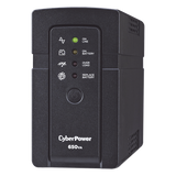 RT650 - Cyberpower UPS de 650 VA/400 W, Topología Standby, Compacto, Entrada 120 Vca NEMA 5-15P, Con 3