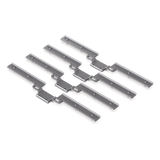 UACC-RACK-STACKING-KIT - Kit de apilamiento para rack / 6U a 12U / Sin herramientas / Acero SPCC / 19,7 x 2,7 x 0,9'