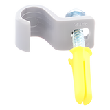 TK-1014 - Kit de Fijación / 12 Grapas + Taquetes + Tornillos / Polietileno Flexible / -10°C a +120°C / Interior-Exterior