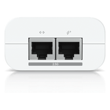 UACC-POE+-2.5G - Adaptador PoE+ / 30 W / 2.5 Gbps / 48V 0.65A / (2) Puertos RJ45 Blindados / LED Indicador / Protección contra Sobretensiones