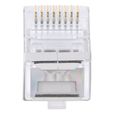 TC6S-PASS - Linkedpro By Epcom Plugs Pass Through / Cat6 Blindado / Chapado Oro 30μm TC6S-PASS