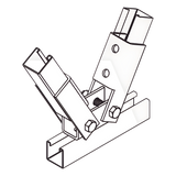 ANC-HN02 - Anclo Base Cuadrada / Acero Resistente / 4 Perforaciones ANC-HN02