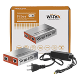 WI-MC-111GP - Convertidor de Medios PoE / RJ45 Gigabit 802.3af/at / SFP 1G / Alcance PoE 100 m (328.1 ft) / Fibra 25 km