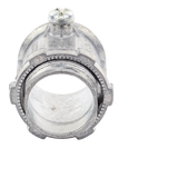 ANCCCL34 - Anclo Conector para Tubo Pared Delgada / 3/4" (19 mm) / Tornillo Opresor #10 ANCCCL34