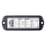 X13BW - Luz Auxiliar Ultra Brillante / 8 LED Gen III / Azul/Claro / 10-30VCC / 25 Patrones / 4.7 x 1.8 x 0.9 in
