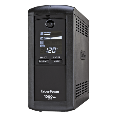 CP1000AVRLCD - CyberPower CP1000AVRLCD UPS 1 kVA 600 W 60 Hz 1080 J