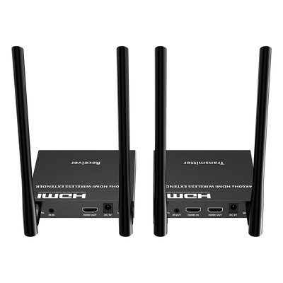 TT699V2.0 - Extensor HDMI Inalámbrico / 4K@60Hz / Resolución 4096x2160 / Tecnología ipcolor STREAM / Banda 5G 5.18-5.24 GHz / Alcance 50 m (164 ft) / Conexión 1 a 4 Pantallas