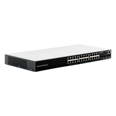 GWN7803 - Grandstream Networks GWN7803 switch Gestionado L2+ Gigabit Ethernet (10/100/1000) Negro