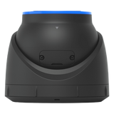 UVC-AI-TURRET-B - Cámara IP Turret / 4K 8 Megapixel / Ángulo Ultra-Ancho 109.9° / IR 40 m (131.2 ft) / AI Reconocimiento Facial y de Matrículas / LED Color Nocturno / Audio Bidireccional / PoE+ / IP66 IK08