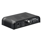 TT7505 - Convertidor de Video / S-Video, BNC y VGA a VGA / Resolución 1920x1200 / 6 Modos HD / Ajuste de Imagen / Fuente 5V 1A Incluida