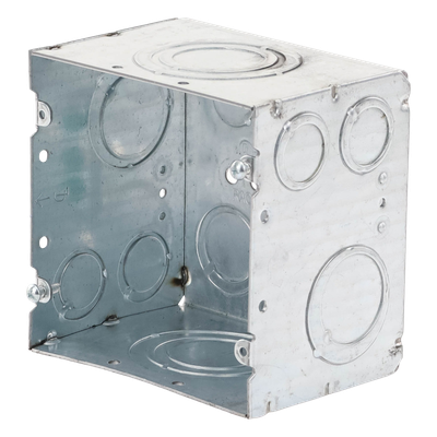 HUB260 - Raco Caja de Conexión Cuadrada / Acero Soldado / 4.69 x 4.69 in HUB260