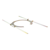 B-6UL - Truaudio Soporte de techo abatible / Puente de mosaico universal / 24' x 12.25' x 0.5' B-6UL