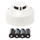 W-SD355 - Detector Fotoeléctrico Inalámbrico Direccionable / Red Mallada SWIFT 902-928 MHz / Base B501W Incluida / 4 Baterías CR-123A / Vía Gateway W-GATE