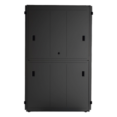 XGL84812B - Gabinete para Centro de Datos / 48 UR / 800 mm Ancho x 1070 mm Profundidad / Puertas Perforadas 80% / Carga Estática 1588 kg / Acero Epoxi Negro