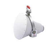 UH-TP-5-24 - Antena Direccional Horn / 5.18-6.775 GHz / 24 dBi / TwistPort / Sin Lóbulos Laterales / Montaje Sin Herramientas