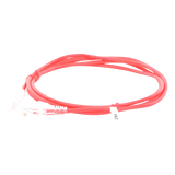 LP-UT6A-200-RD28 - Linkedpro By Epcom Cable de Parcheo Slim UTP Cat6A / 2 Metros (6.56 Pies) / 28 AWG