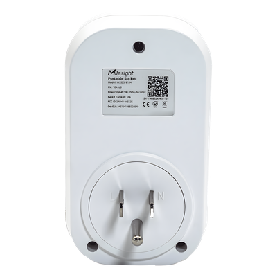 WS523915M - Tomacorriente Inteligente LoRaWAN / Control Remoto y Programación Horaria / Medición de Consumo en Tiempo Real / Protección contra Sobrecarga / Alcance 15 km (49,212 ft)