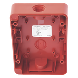 SBI/O - Silent Knight By Honeywell Caja de Montaje / Estación Manual de Jalón / 100 x 139 x 36 mm SBI/O