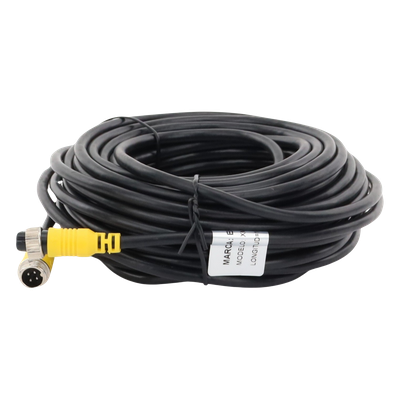 XMREXT15MV3 - Cable Extensor para Videovigilancia Móvil / 15 m (49.2 ft) / Conector Aviación / Video Audio y Voltaje / 5.5 mm Diámetro / Uso Interno