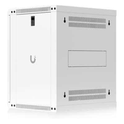 UACC-RACK-12U-WALL-450-P - Gabinete Rack 12U / 550x450 mm / Montaje Pared / Puerta Perforada / 2 pies (635 mm) Alto