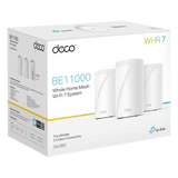 DECO-BE65-3PACK - Tp-Link Sistema Mesh Wi-Fi 7 / Triple Banda BE9300 Mbps / 2 Puertos 2.5 Gigabit DECO-BE65-3PACK