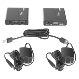 TT223KVM - Kit extensor KVM (HDMI y USB) | 40m a 4k@30Hz  | 70m a 1080P@60Hz | Cat 6, 6a y 7 | CERO LATENCIA | HDR | Salida Loop | Salida de audio de 3.5mm |