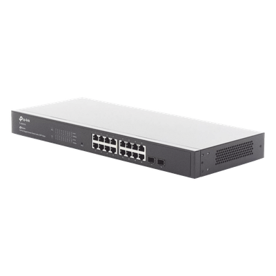 TL-SG2218 - TP-Link JetStream TL-SG2218 switch Gestionado L2/L2+ Gigabit Ethernet (10/100/1000) 1U Negro